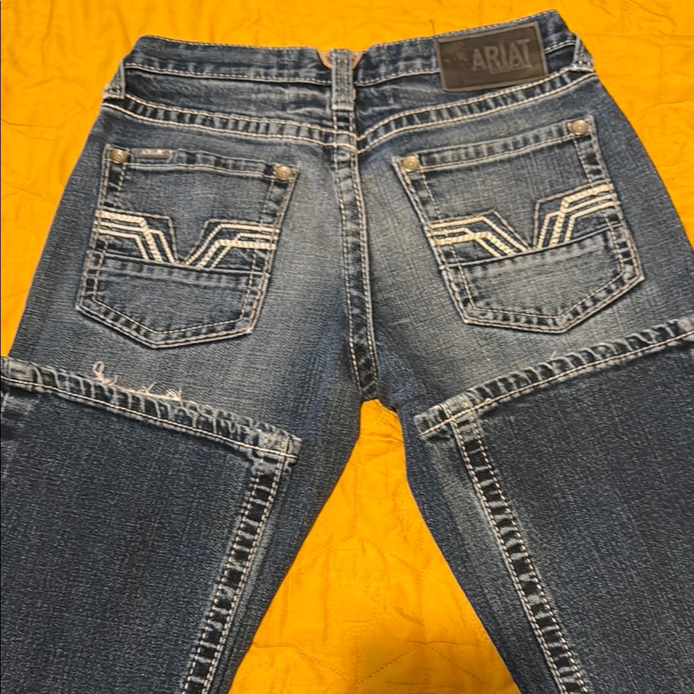Ariat M6 Slim Boot Dark Blue Denim Jeans 29/34